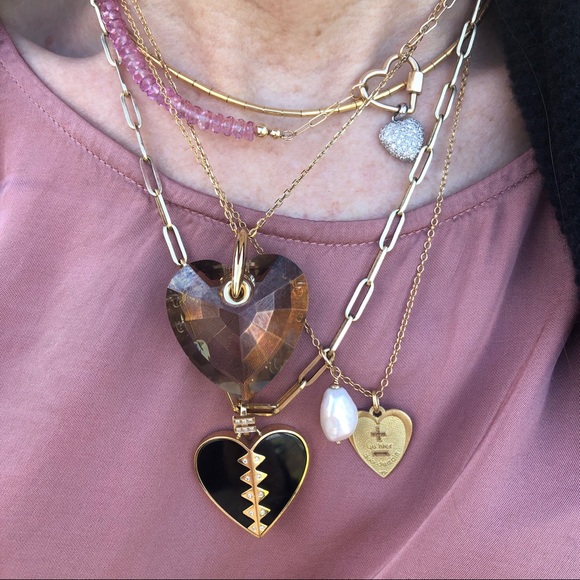 ❌SOLD!❌Swarovski heart necklace - Picture 2 of 6